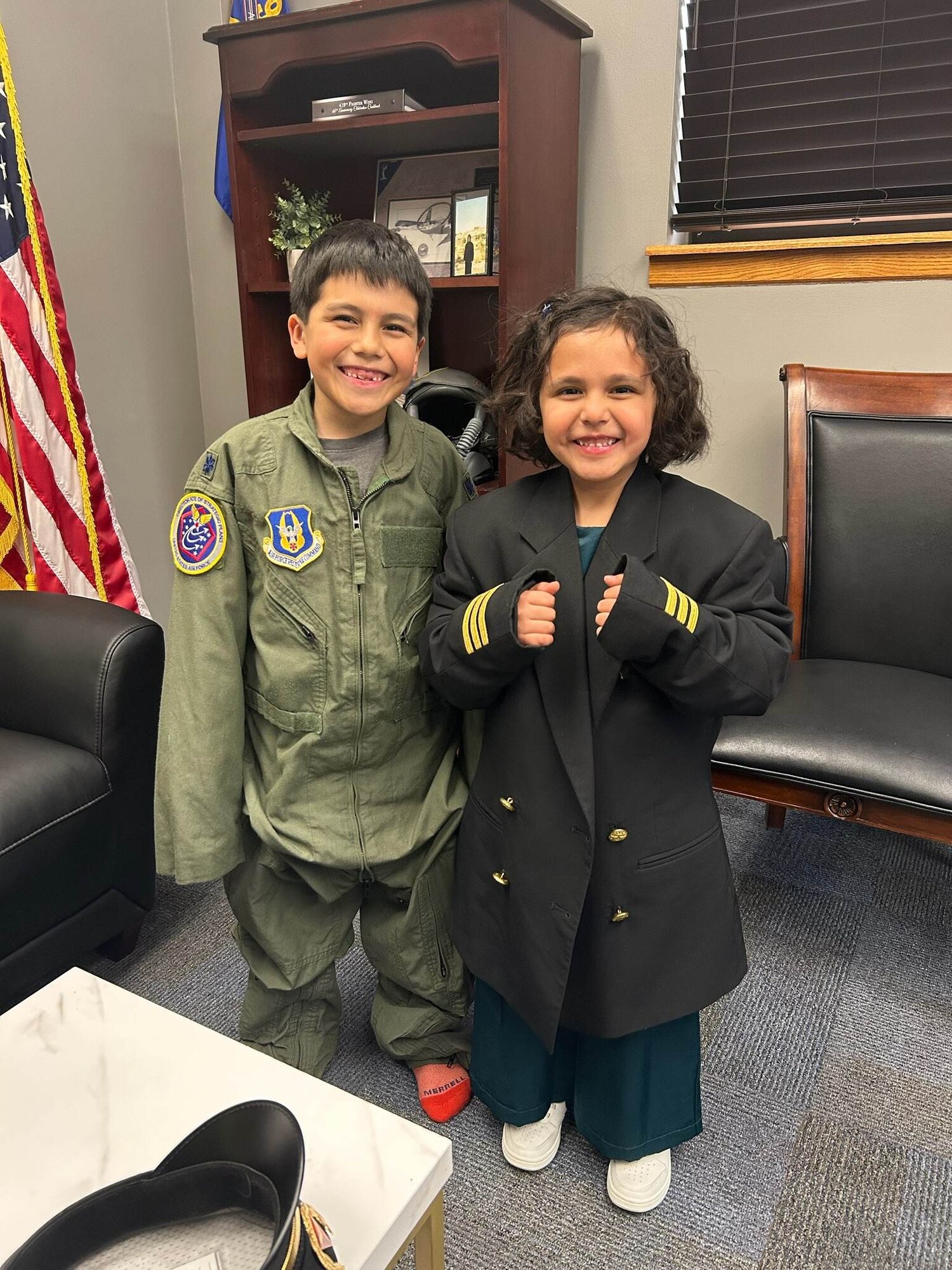 A birthday to remember for a child of a 419th reservist