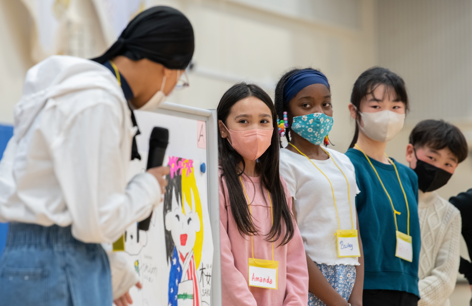 U.S. and Japanese students present their design projects