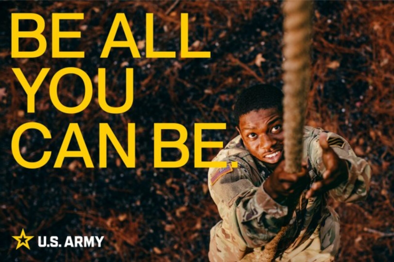 The Army’s new visual identity brings the powerful “Be All You Can Be” tagline to life.