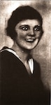 Posed image of Myrtle Hazard smiling for the camera in 1918 newspaper photo. (Washington Post)