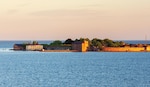 Kungsholms Fort on the island in the Baltic Sea