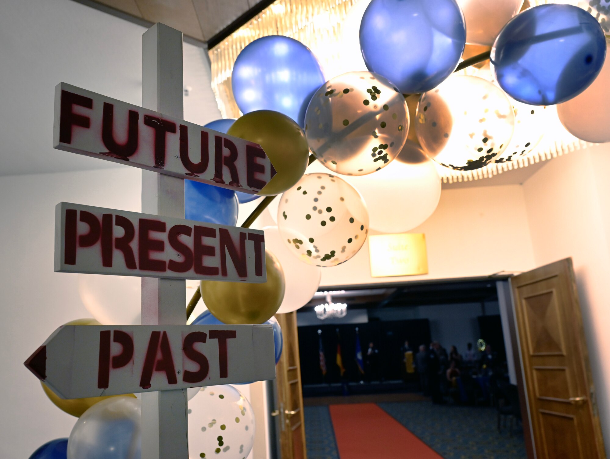 The 435th Air Ground Operations Wing celebrated their 80th Anniversary during their annual awards ceremony at Ramstein Air Base, Germany, March 4, 2023. To commemorate the occasion, 435th AGOW personnel  created a time capsule to be opened during their 100th anniversary in 2043.