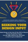 Flyer describing contest to design the Enduring Freedom/Afghanistan War Medal for Missouri