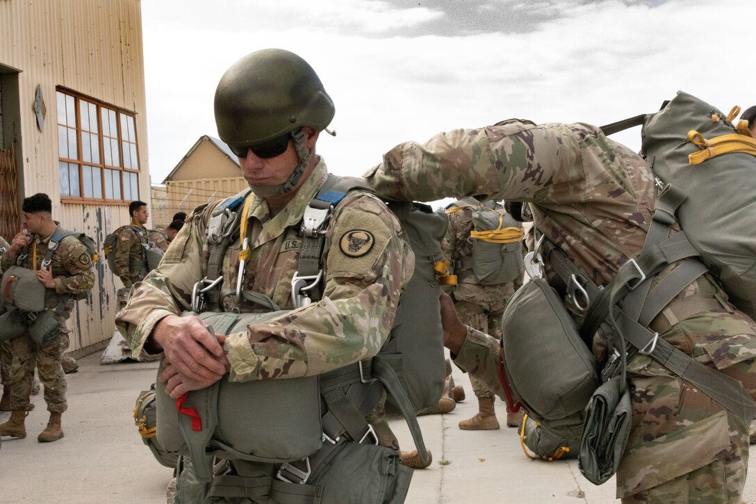 U.S. Army Reserve Paratroopers Partner with Royal Canadian Airforce
