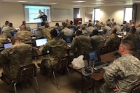 329th RSG command teams learn about new Army training management system