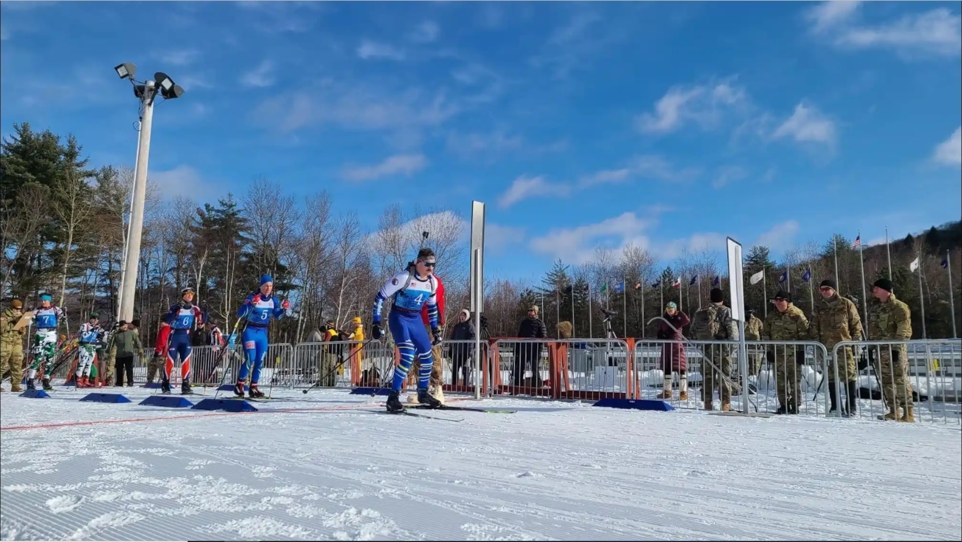 MING biathlon team competes in CNGB Biathlon Championship