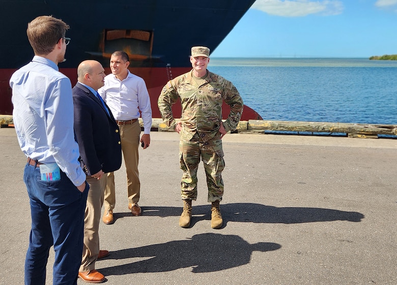 USACE, SeaPort Manatee signing ceremony and tour