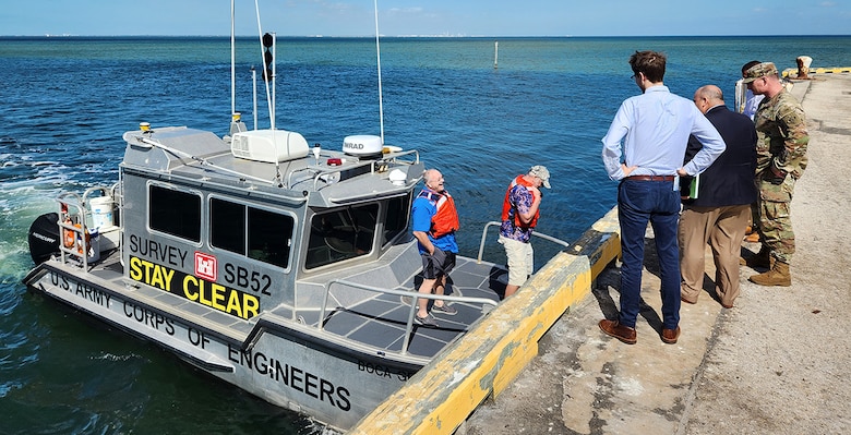 USACE, SeaPort Manatee signing ceremony and tour