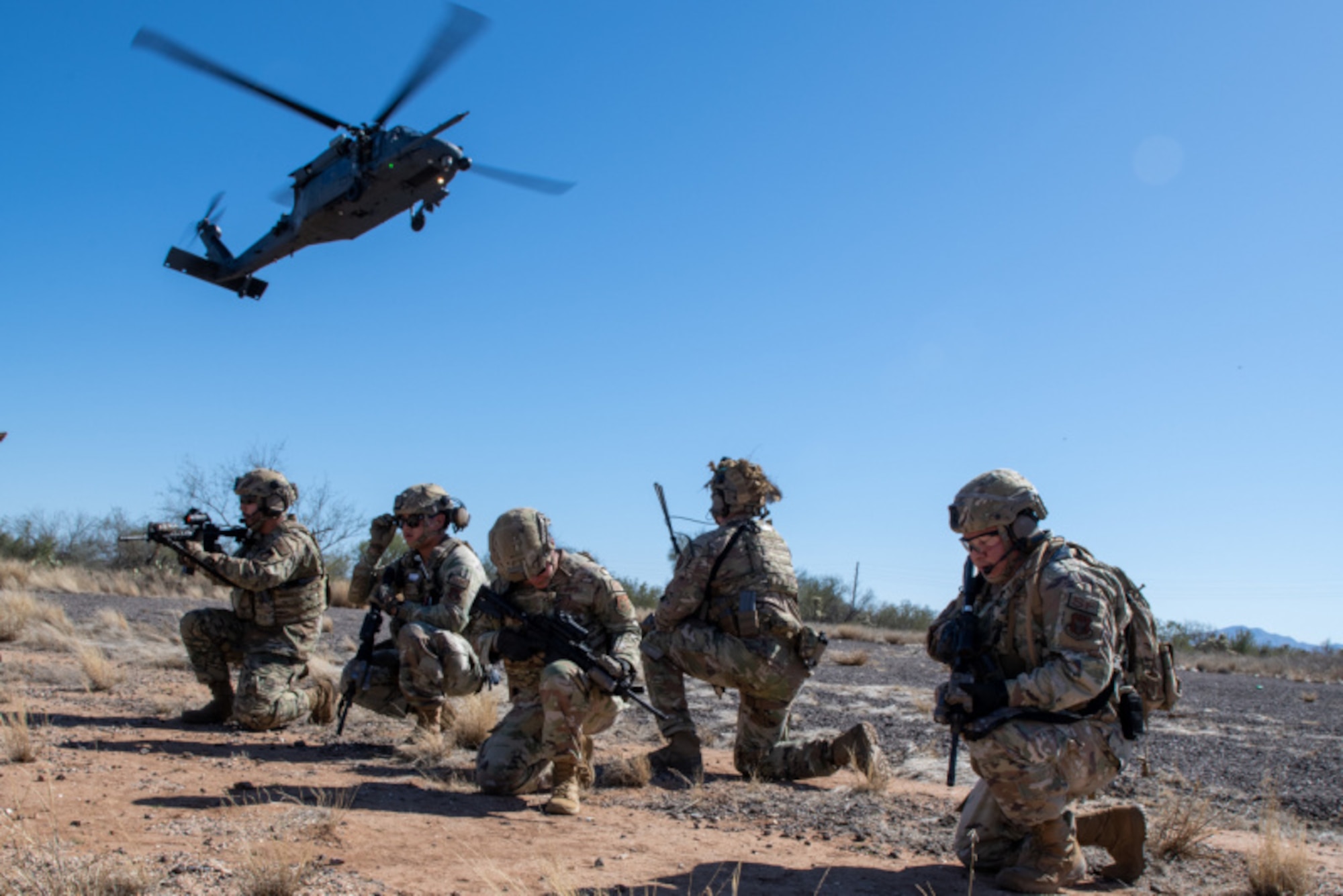 943d Security Forces integrate training with combat search and rescue mission