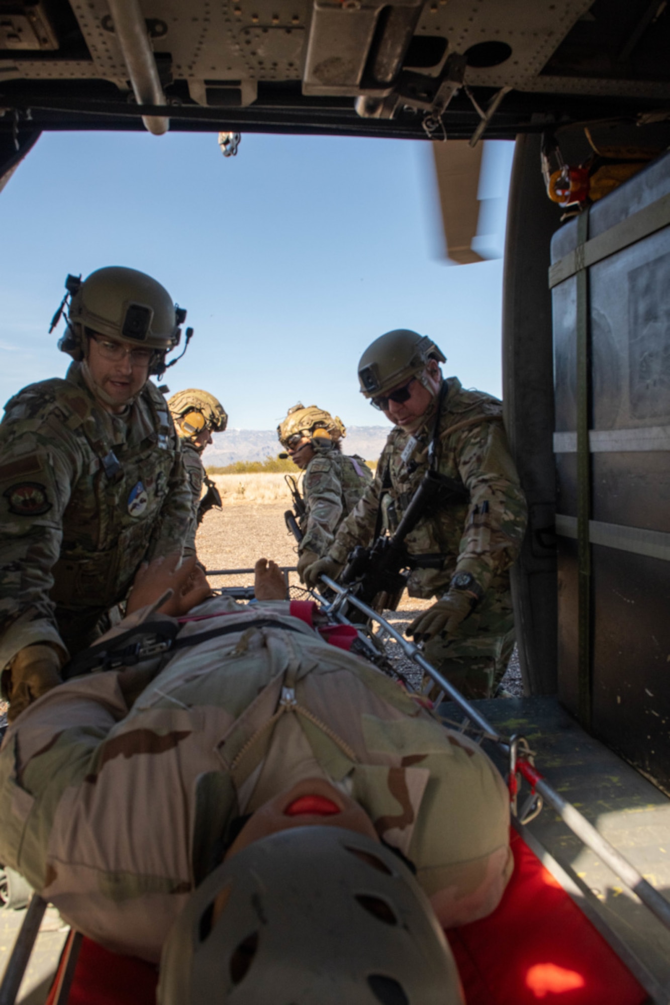 943d Security Forces integrate training with combat search and rescue mission
