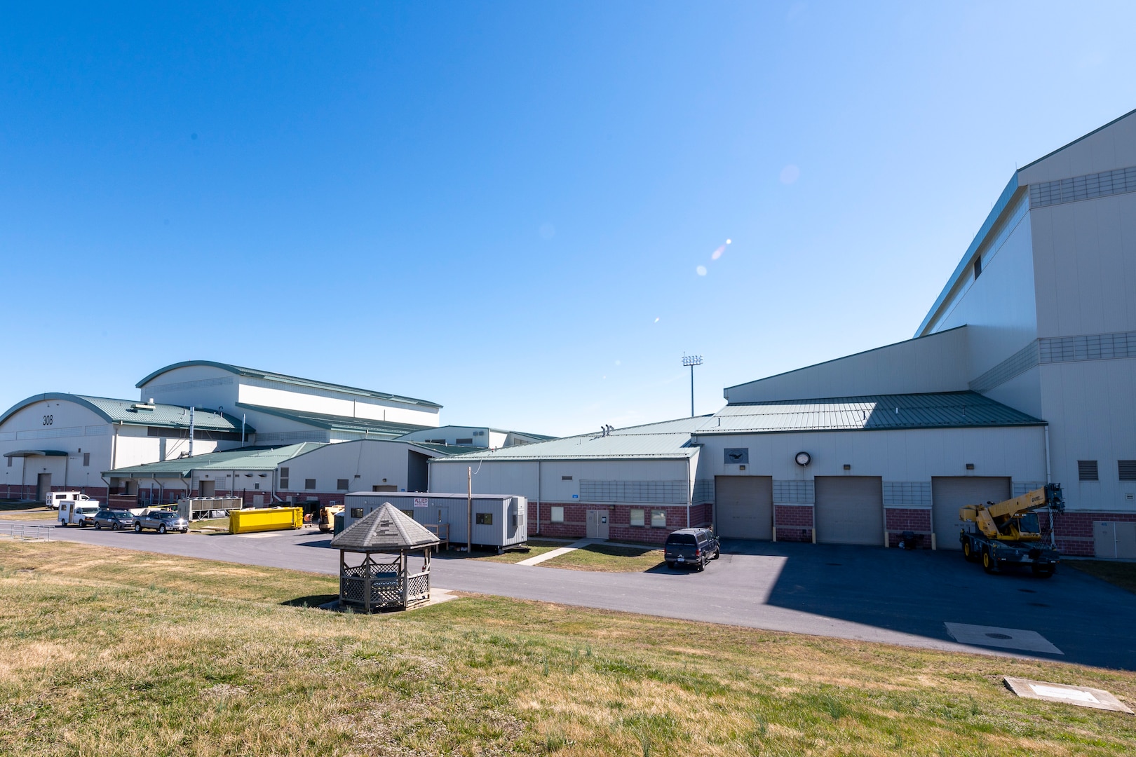 Renovations to 167th Maintenance Group facilities are underway to consolidate maintenance functions on the first floor and relocate the 167th Operations Group to the second story of the building, to right-size the Martinsburg, West Virginia, air base.