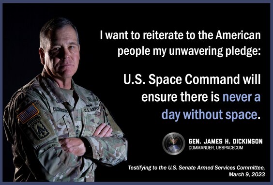 USSPACECOM commander testifies on readiness