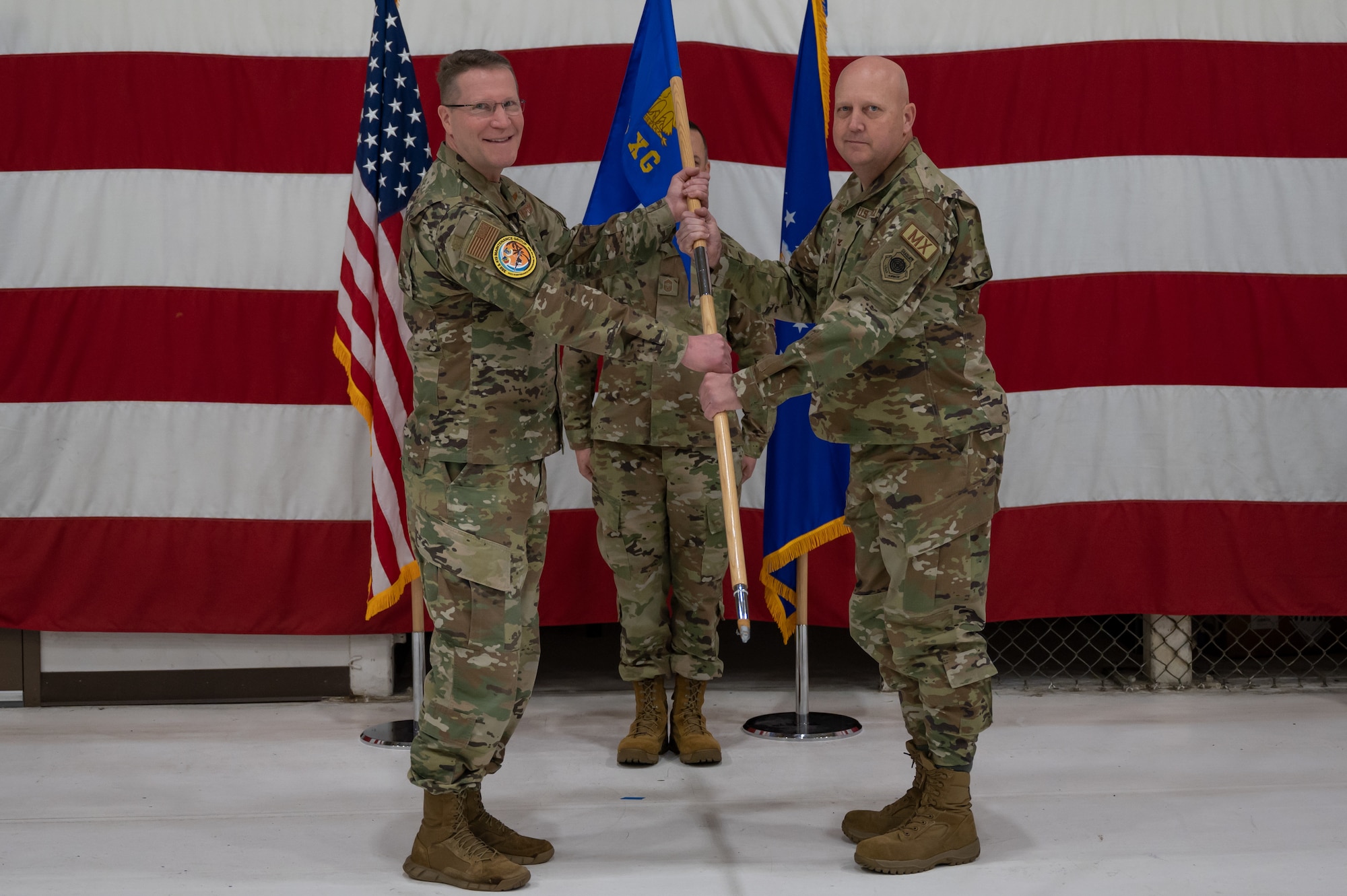 Col. Karwin Weaver assumes command of the 419th MXG