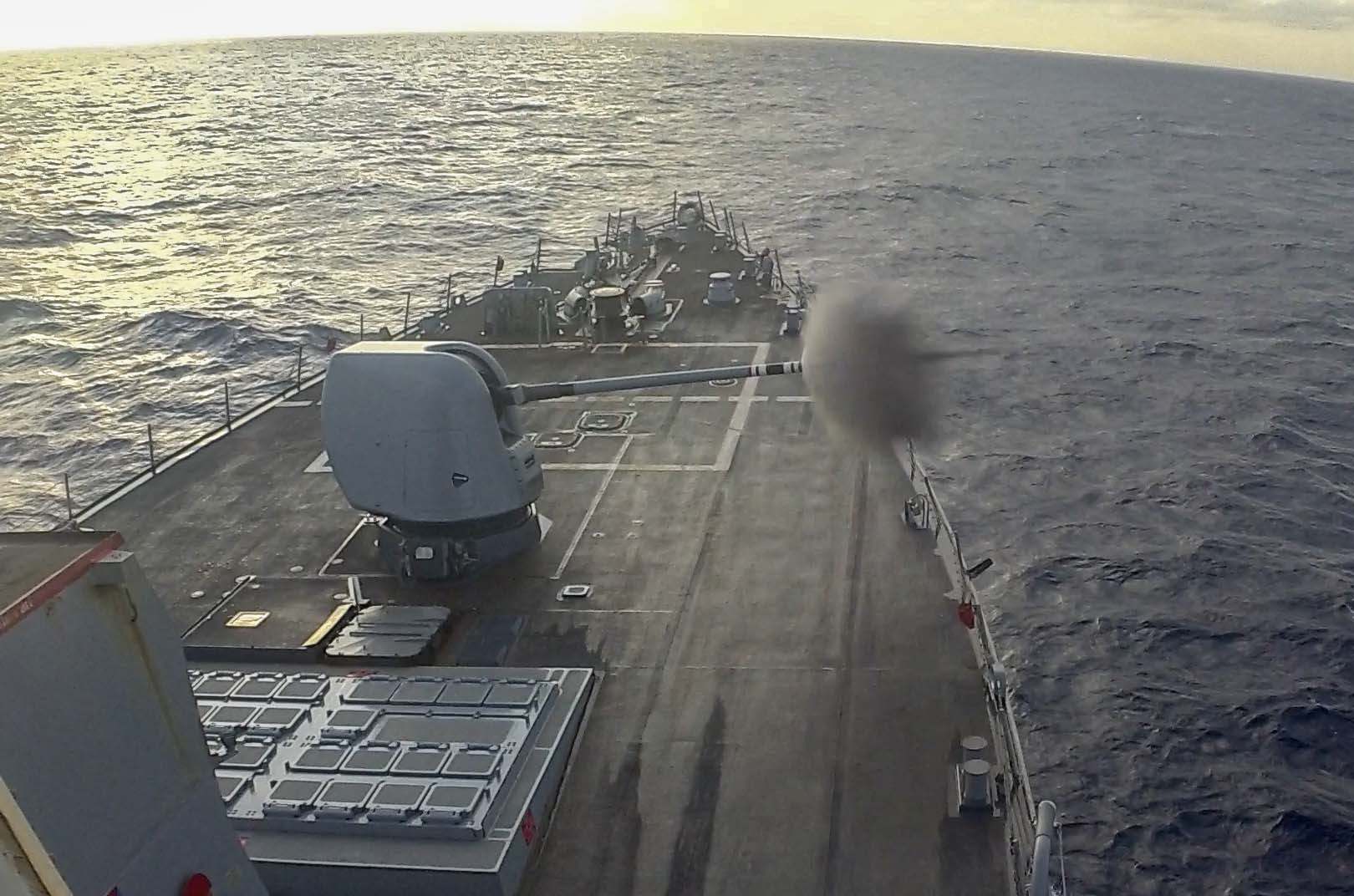 Mark 45 5-inch naval gun, Naval gun, Artillery - view 3