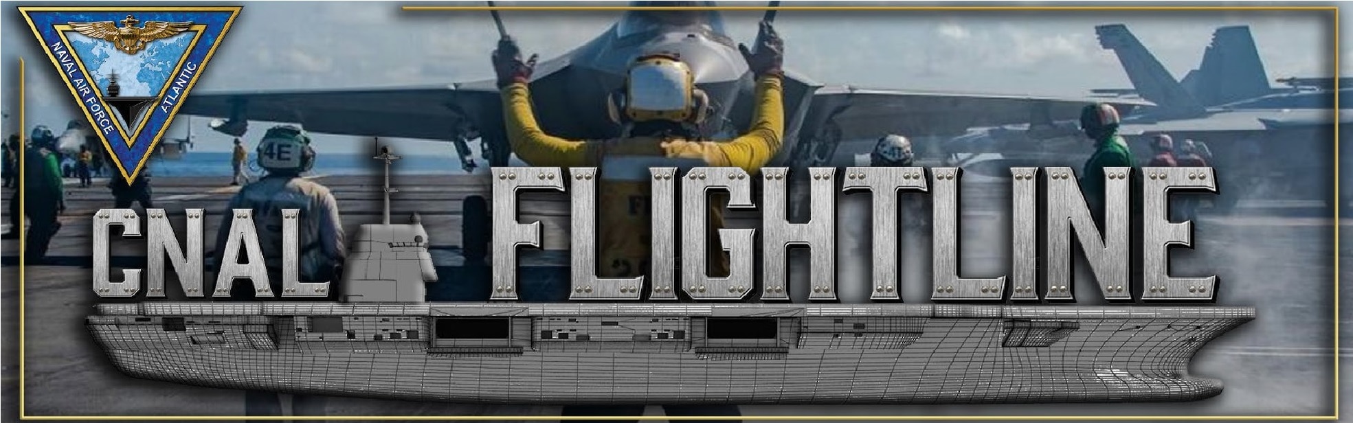 CNAL Flightline Graphic Banner