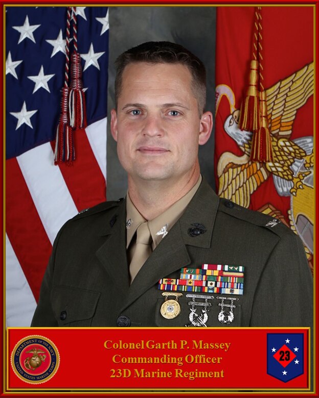 Commanding Officer, 23rd Marine Regiment
