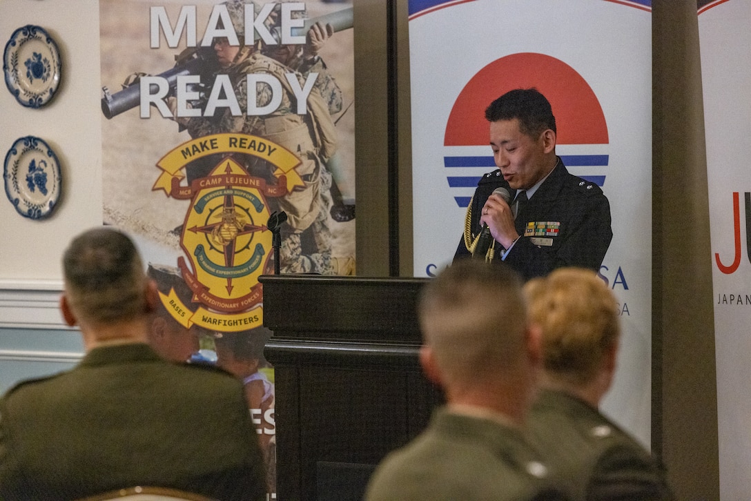 Japan U.S. Military Program Visits Camp Lejeune