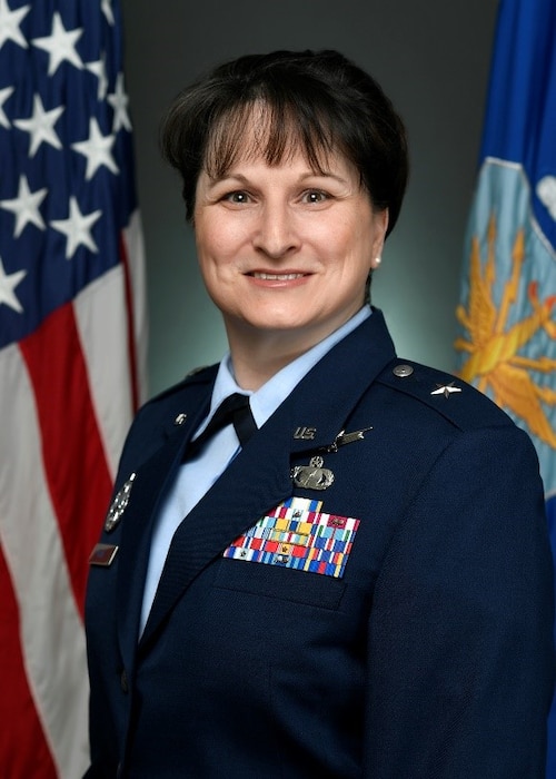 This is the official portrait of Brig. Gen. Jennifer L. Grant.