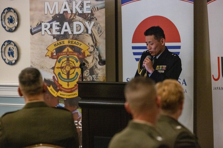 Japan U.S. Military Program Visits Camp Lejeune