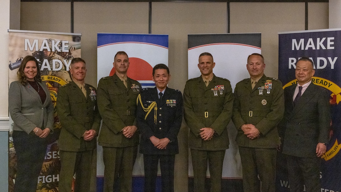 Japan U.S. Military Program Visits Camp Lejeune