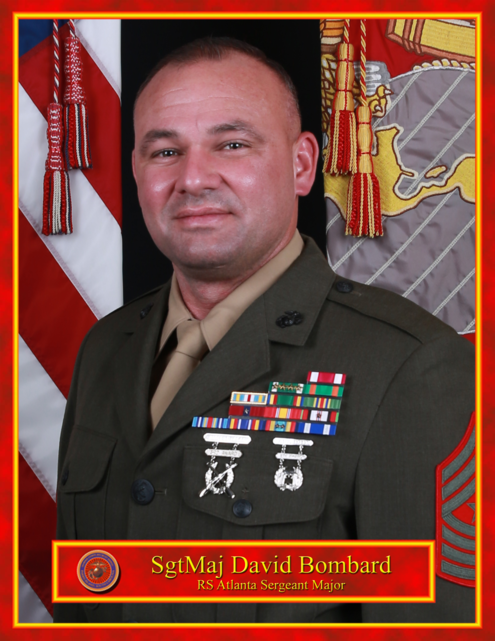 Sergeant Major David Bombard > 6th Marine Corps District > Biography