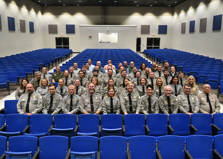 Nashville District Park Rangers attended the 2023 Park Ranger Workshop at the Wilson County Schools Admin and Training Complex in Lebanon, Tennessee, March 7-9, 2023. (Photo by: Misty Cunningham)
