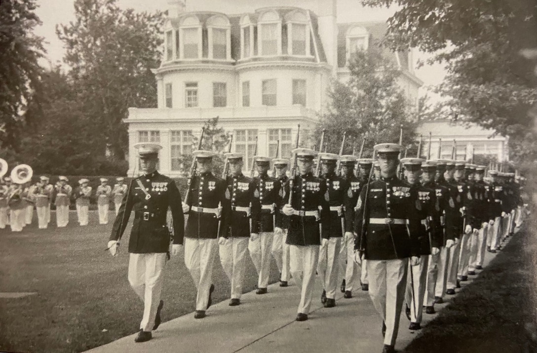 Parade at Marine Barracks Washington