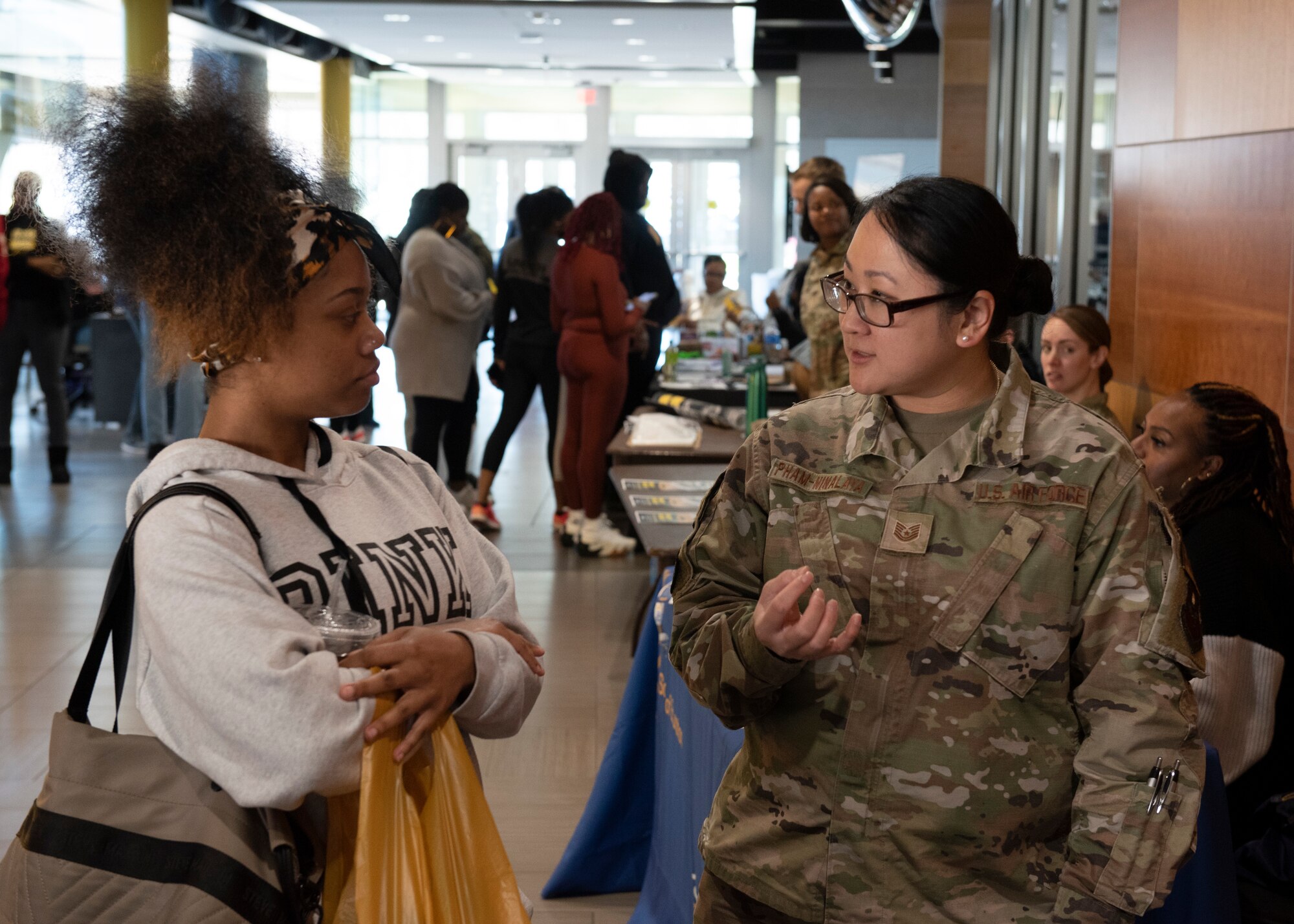 Project Quesada: 70th ISRW Airmen visit BSU for D&I initiative