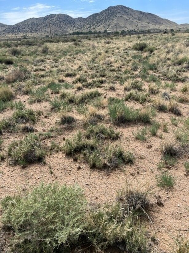 KIRTLAND AIR FORCE BASE, N.M. – View looking southeast towards the Manzano Mountains, Aug. 11, 2022. Photo by Greg Callister.