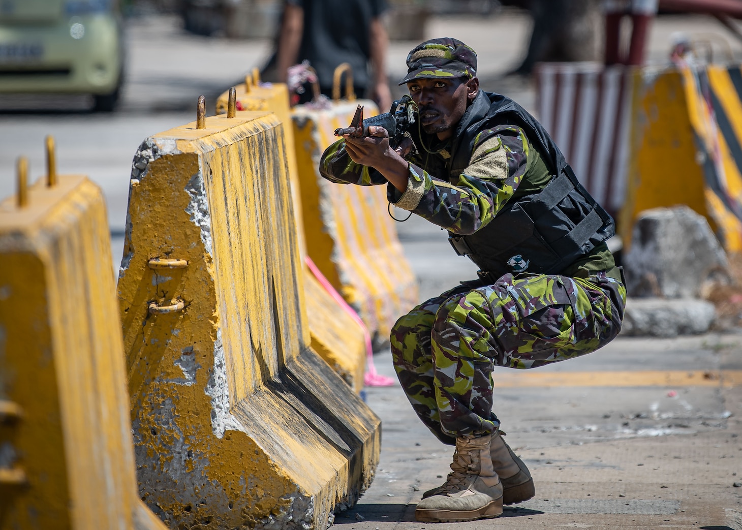 MOMBASA, Kenya (March 16, 2023) Exercise Cutlass Express 2023 participants conduct Visit, Board, Search and Seizure training in Mombasa, Kenya, March 16, 2023.