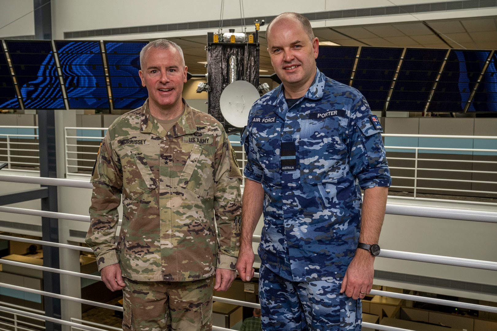 USSPACECOM Hosts Australian Embassy Air and Space Attaché