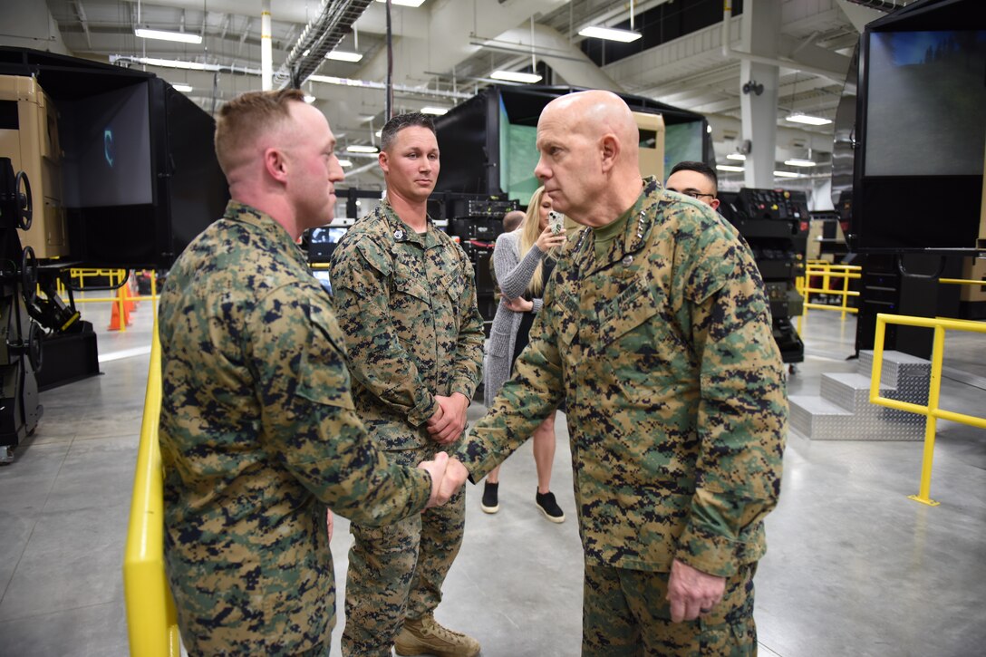 38th Commandant of the United States Marine Corps Visits Fort Leonard Wood