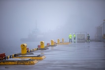 The Arleigh Burke-class guided-missile destroyer USS Porter (DDG 78) arrives in Tallinn, Estonia, March 20, 2023 for a scheduled port visit. Porter is on a scheduled deployment in the U.S. Naval Forces Europe area of operations, employed by the U.S. Sixth Fleet to defend U.S., allied and partner interests.