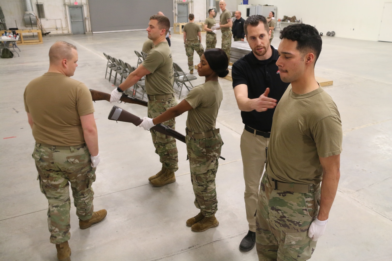 Virginia Guard Funeral Honors Program hosts Soldiers from 7 states for training