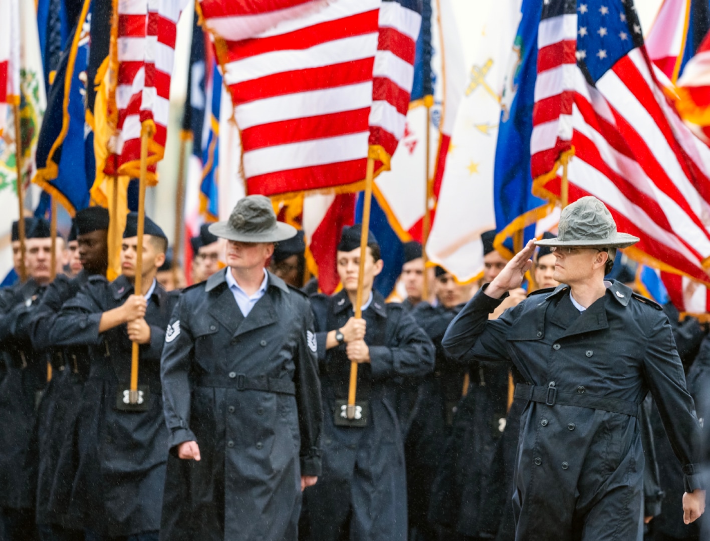 U.S. Air Force basic training graduation