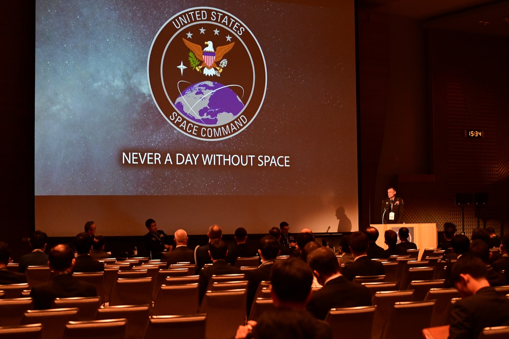 U.S. Space Command Deputy Director of Strategy, Plans, and Policy Speaks at DSEI Japan 2023