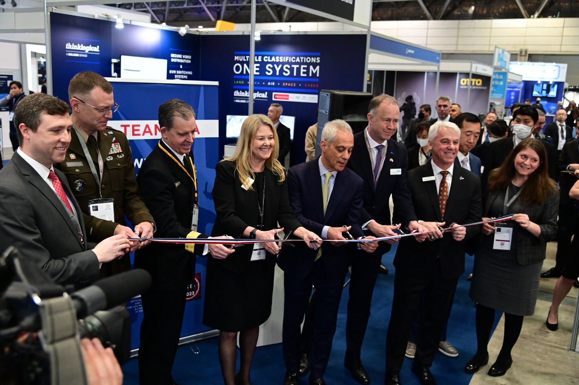 U.S. Space Command Deputy Director of Strategy, Plans, and Policy Speaks at DSEI Japan 2023