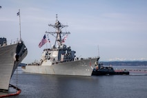 Arleigh Burke-class guided-missile destroyer USS Barry (DDG 52)