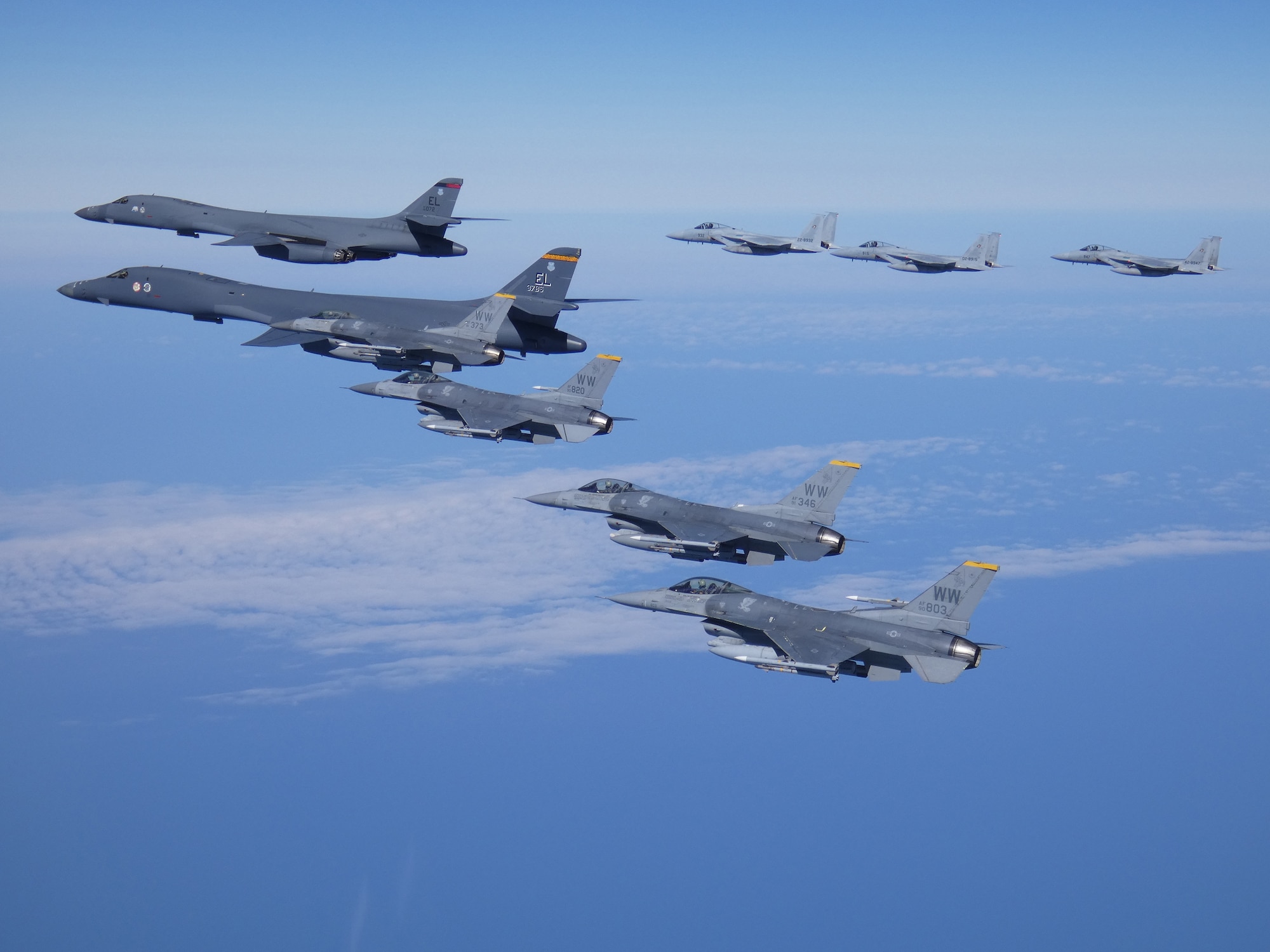 U.S. and Japan Conduct Integrated Bomber Exercise