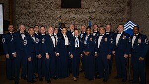 Royal Air Force Mildenhall’s chief master sergeants recognized the induction of four new members into their ranks on March 18th, 2023 at RAF Mildenhall, England.