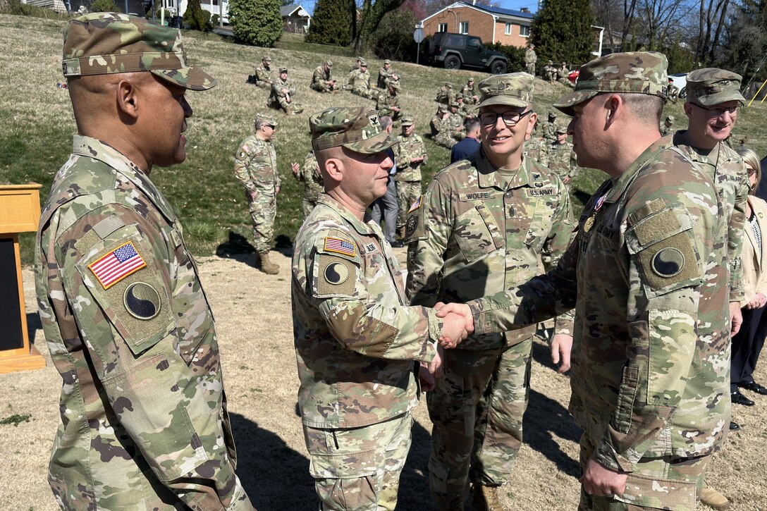 116th IBCT Headquarters recognized for federal active duty in Kosovo