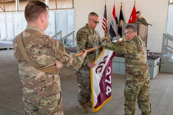 Transfer of Authority in Baghdad, Iraq's Role III Hospital