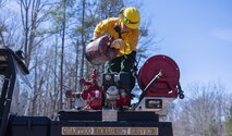 Mark Blake, Quantico Fire & Emergency Services, conducts controlled burns at Marine Corps Base Quantico, Virginia, March 9, 2023. According to the NREA, the purpose of the burns is to reduce fuel litter, minimize the potential of wildfires, and promote wildlife habitat. Fuel litter is dead and trodden woody debris that could be used as fuel for wildfires or other potential hazards.



In addition, excess foliage can disrupt the natural flow of nutrients throughout the soil and ecosystem as a whole. The burns are carried out multiple times throughout the year to achieve maximum results. Other benefits of conducting the controlled burns include the mitigation of pests and diseases, native plant reduction, and control of invasive species.