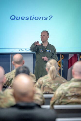 The 349th Air Mobility Wing welcomed the IG team in preparation for its unit effectiveness inspection.