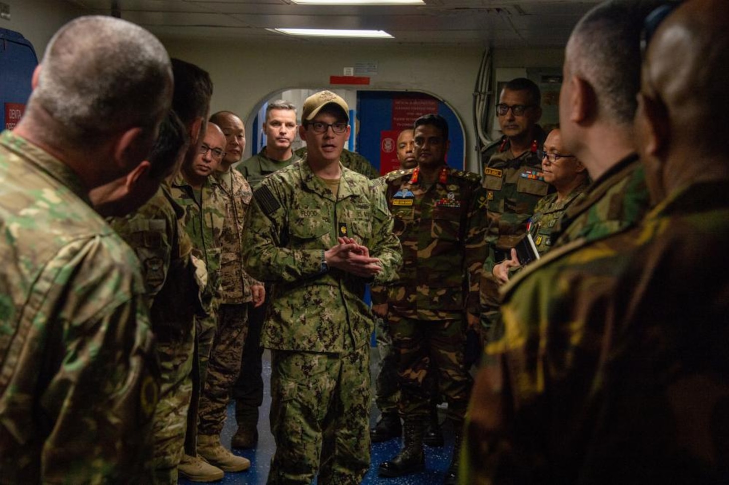 USS Boxer Hosts U.S. Army War College International Fellows