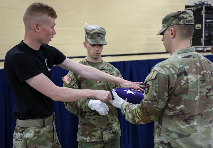 Soldiers from around the commonwealth were educated, graded and assessed in the ways of the Kentucky National Guard Honor Guard March 20-26.