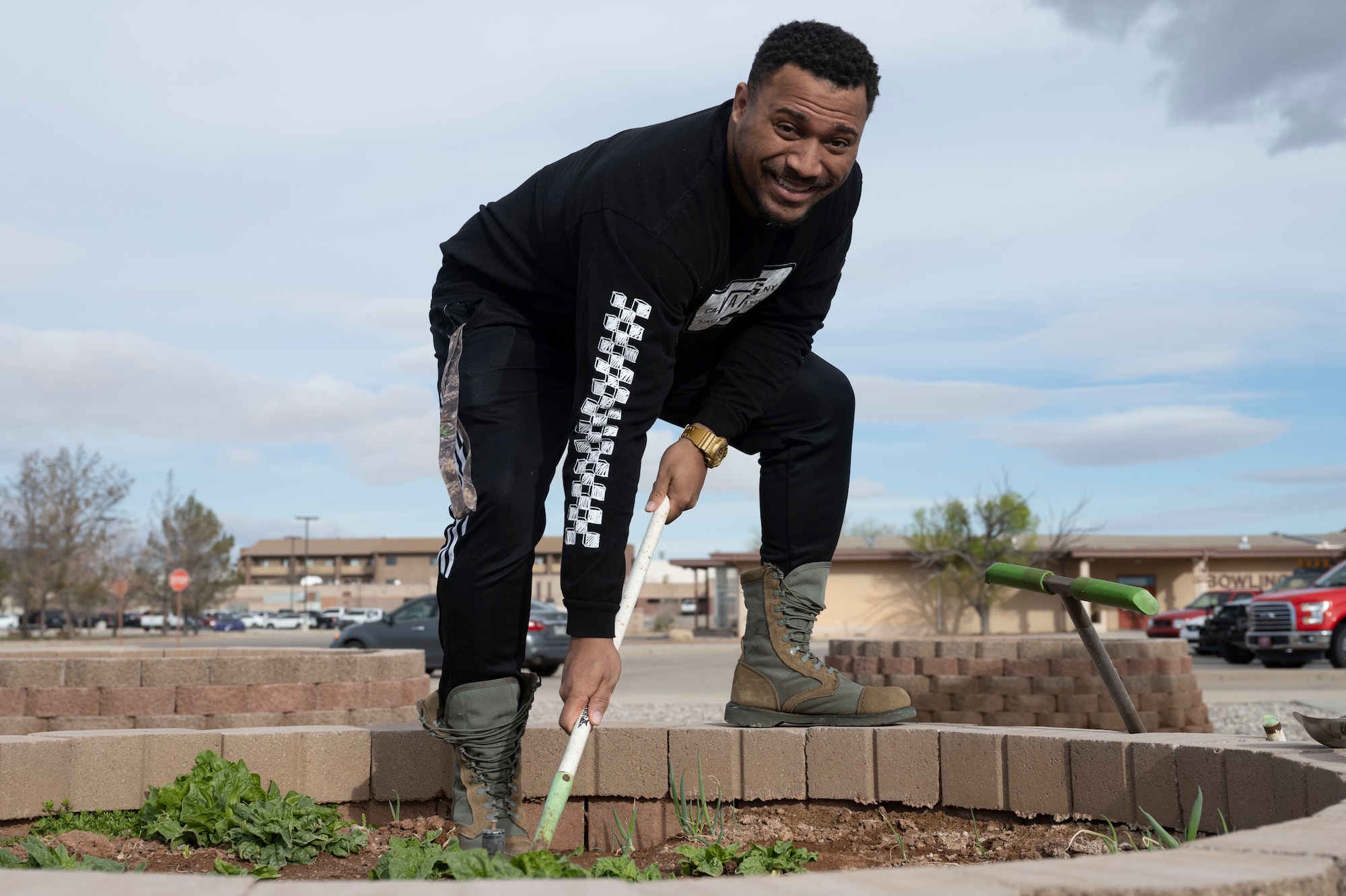 49th AMXS spices up community gardens