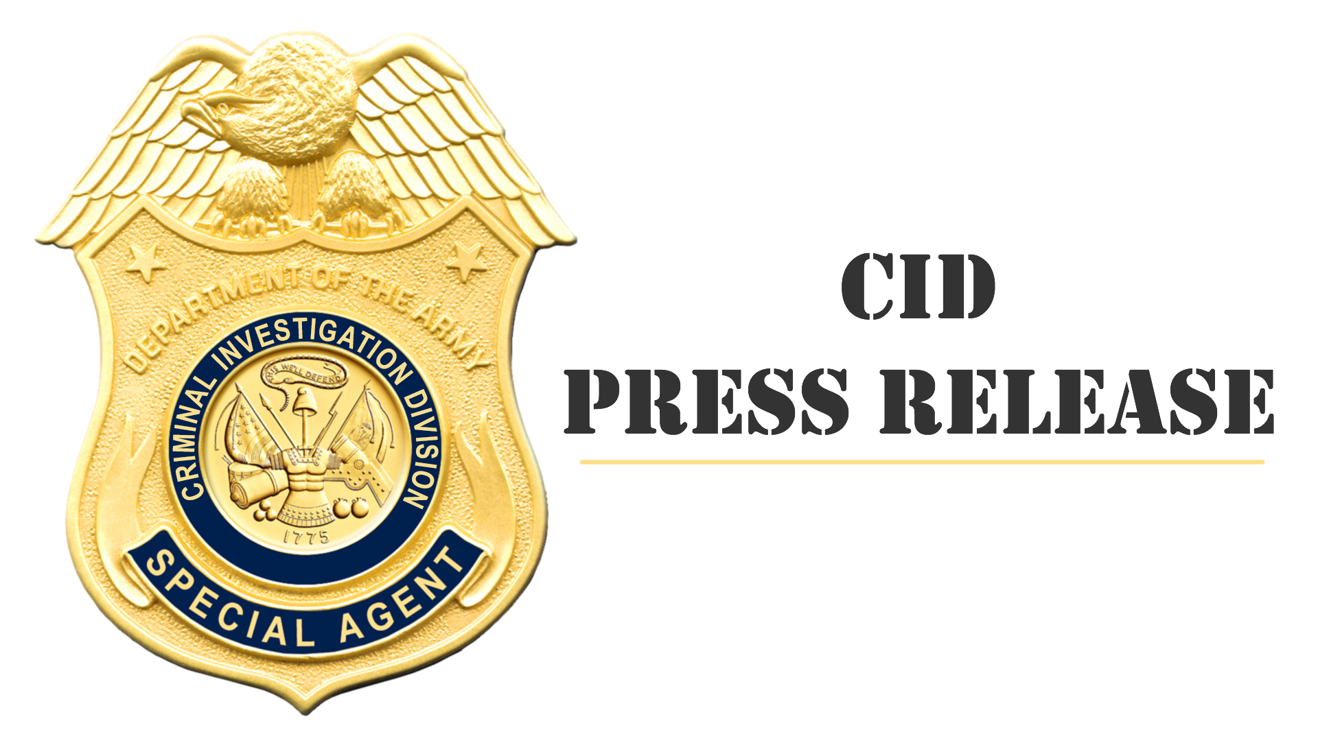 CID Press Release image with CID badge and text
