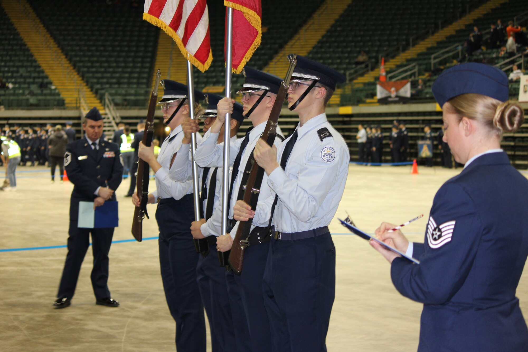 AFJROTC Drill Teams ‘bring it’ at 2023 Open Drill Nationals