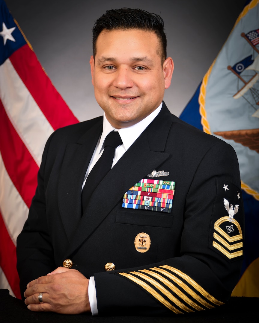 Master Chief Electronics Technician Jorge A Cruz Naval Sea Systems